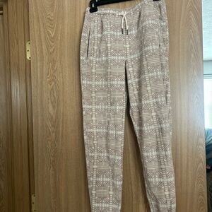 Patagonia Women's Beige Patterned Joggers